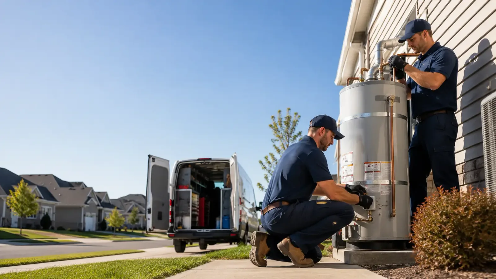 Water Heater Installation in Hartly, DE